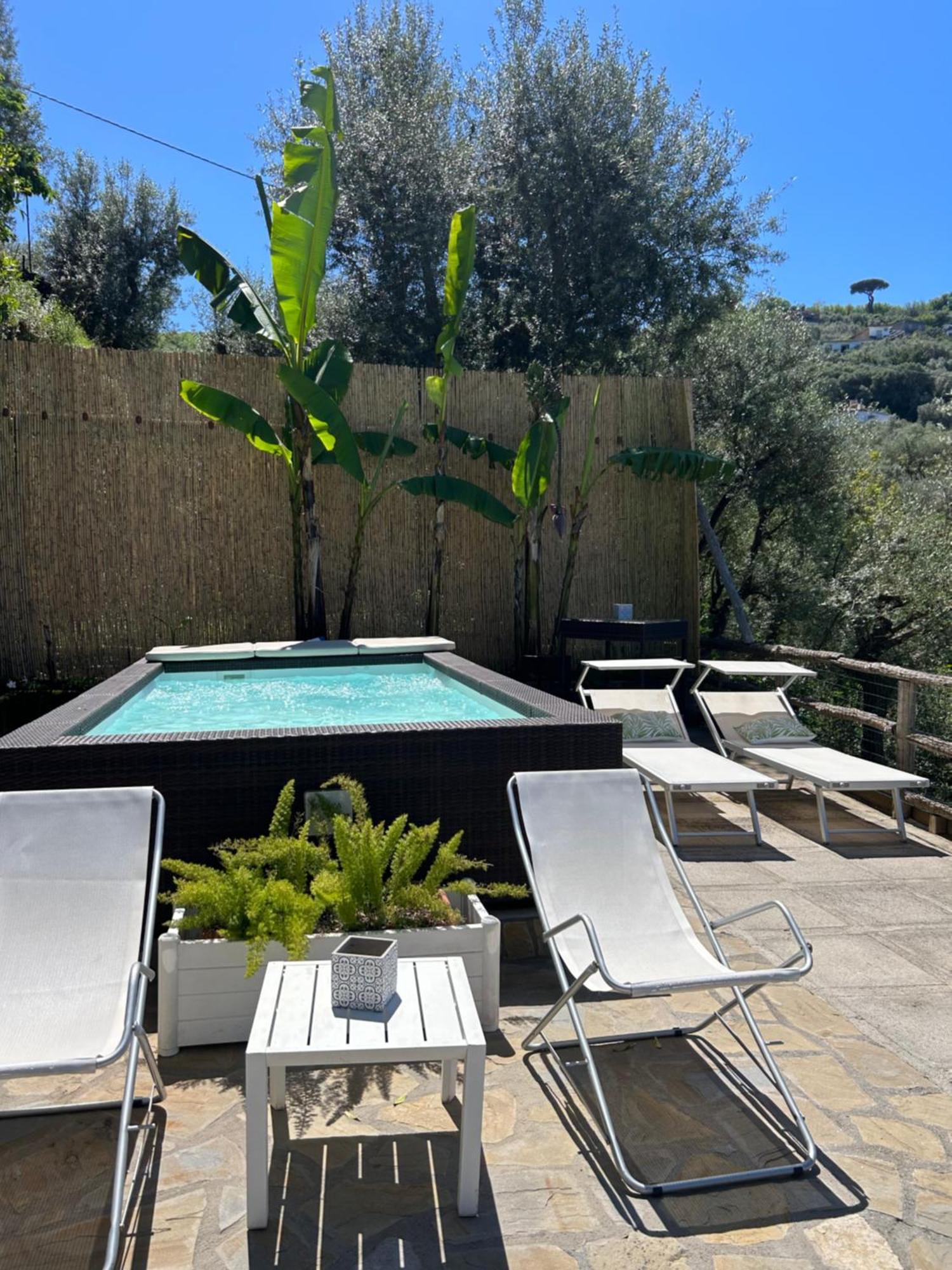 Villa Carolina Sorrento Private Heated Pool And Sea View Exterior foto